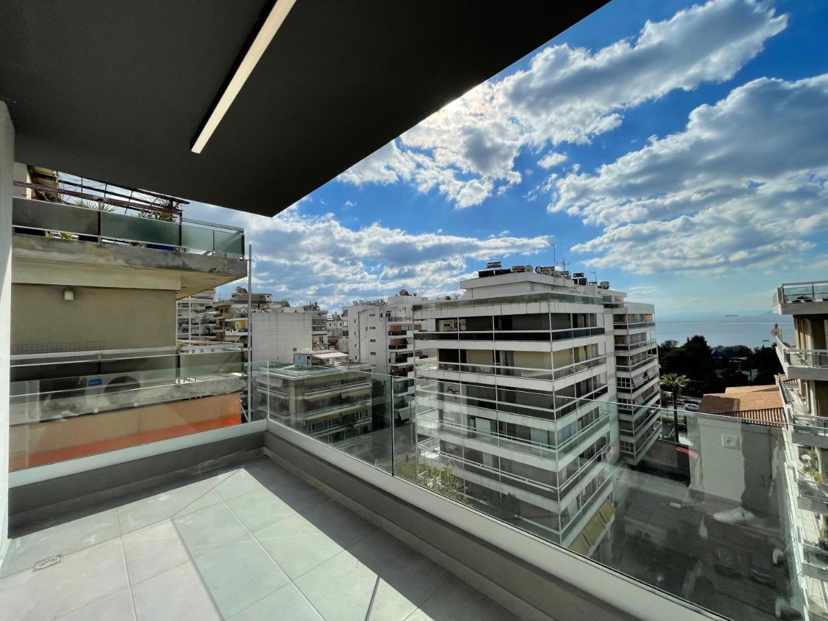 Modern Apartments Near Marina Flisvos Atenas Exterior foto
